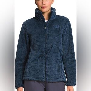 The North Face Women's Novelty Osito Fleece Jacket (Navy Blue) XL